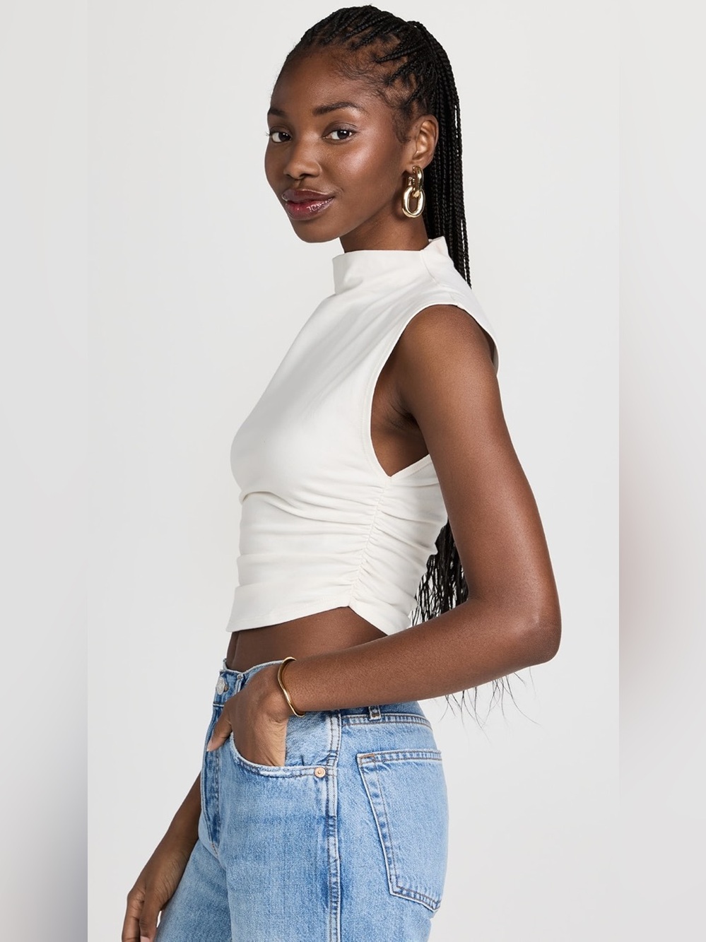 Reformation Lindy Knit Top